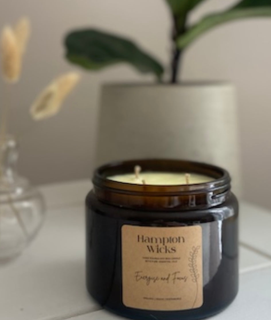 Energise & Focus 3 Wick Candle