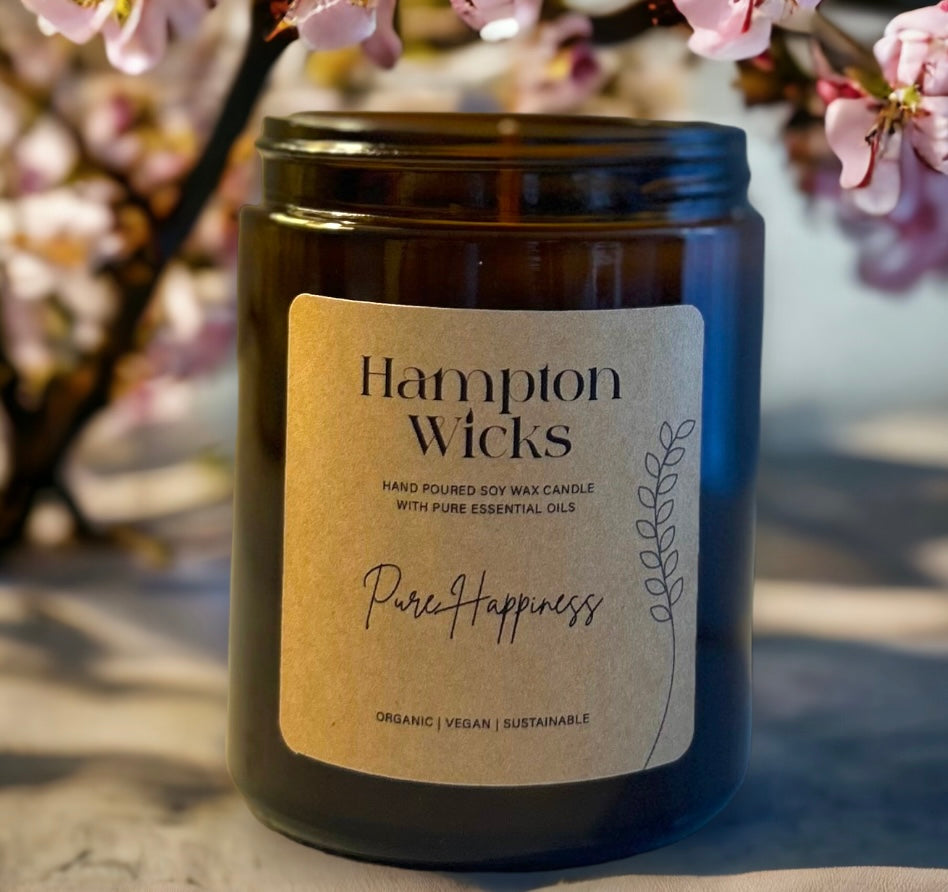 Pure Happiness Cotton Wick Candle